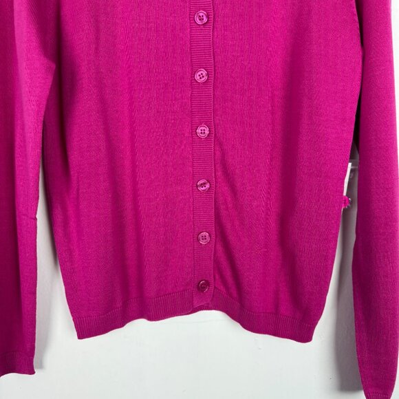NWT Modcloth When Classic Calls Cardigan Jelly Roll Pink Size Small S NEW - Picture 5 of 13